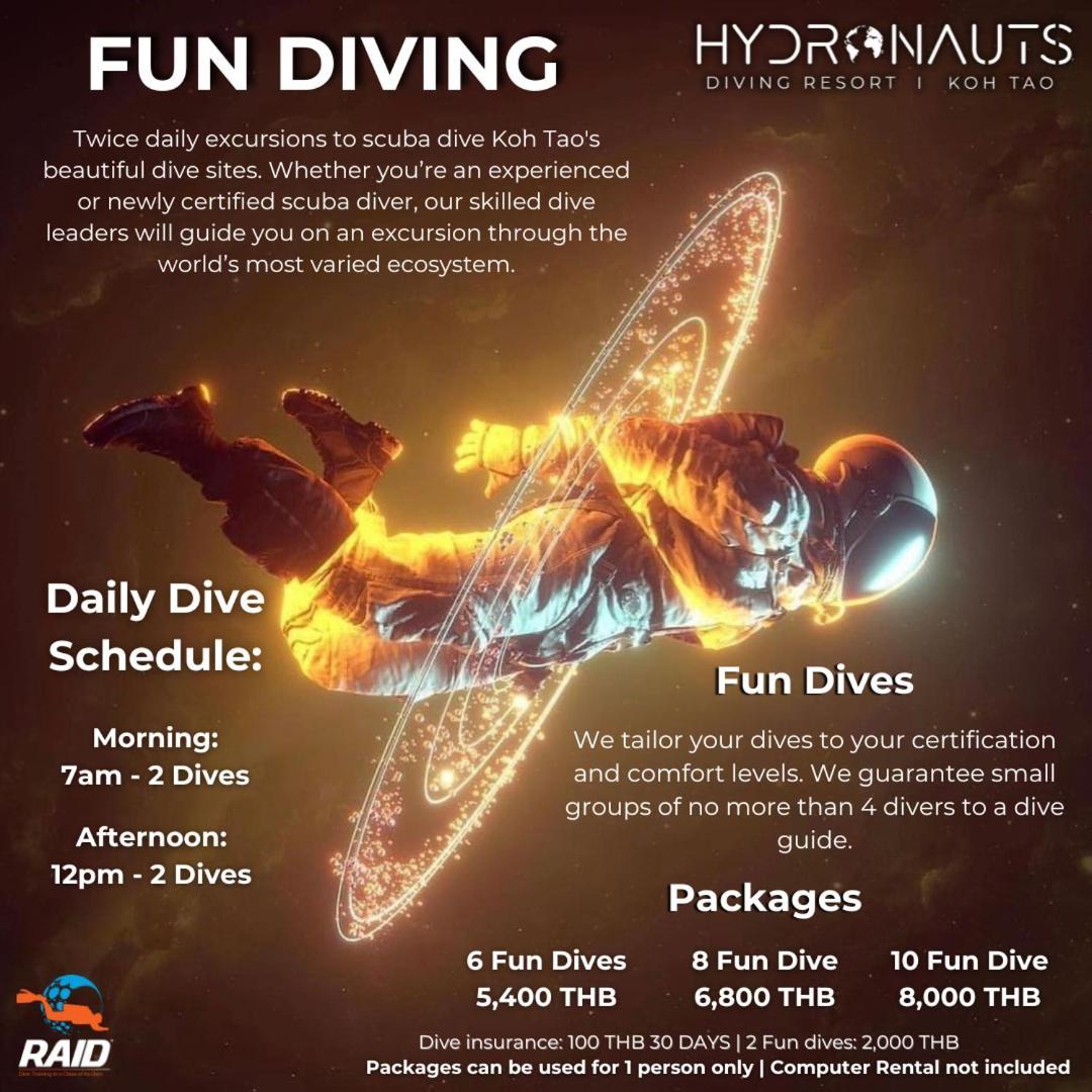 Hydronauts Diving Resort - Ko Tao Exteriér fotografie